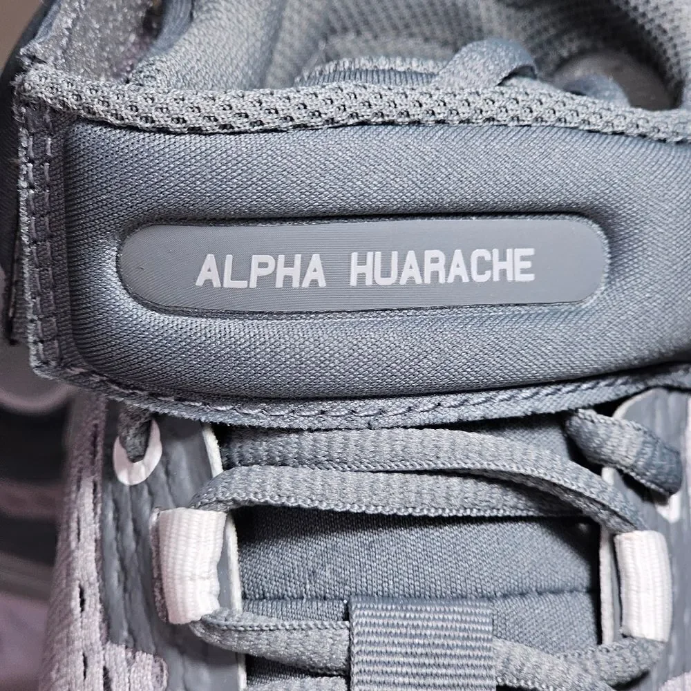 Nike Alpha Huarache Elite 4 Mid Baseball Cleats Shoes Men's 7 Grey DJ6520-012 SE